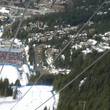 Fahrt zum Zielstadion "Whistler Olympic Park"