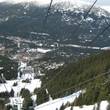 Fahrt zum Zielstadion "Whistler Olympic Park"